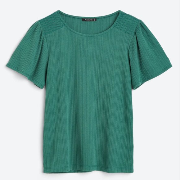 PINK CLOVER Nevea Flutter Sleeve Knit Top - Picture 1 of 5